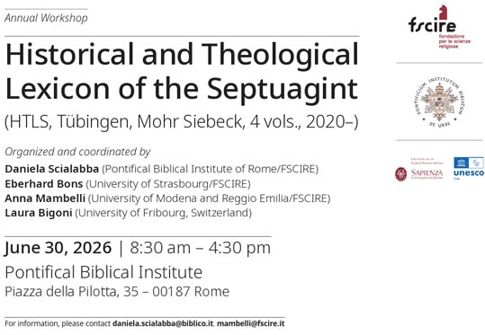 Historical and Theological Lexicon of the Septuagint (HTLS)